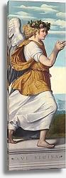 Постер Брешиа Моретто Поклоняющийся ангел 2