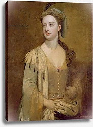Постер Кнеллер Годфри, Сэр A Woman, called Lady Mary Wortley Montagu, c.1715-20