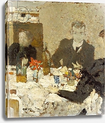 Постер Вюйар Эдуар At Table, 1893