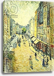 Постер Люс Максимильен A Street in Abbesses; La Rue des Abesses, 1895