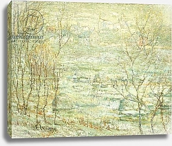 Постер Лоусон Эрнест Spring Landscape, Harlem River,