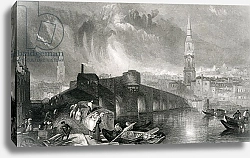 Постер Тернер Вильям (последователи) Inverness, engraved by W. Miller, 1836