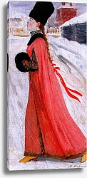 Постер Рябушкин Андрей Московская девушка 17-го века