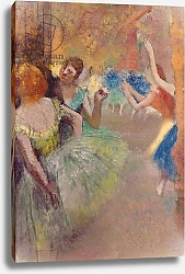 Постер Дега Эдгар (Edgar Degas) Ballet Scene; Scene de ballet, c.1885