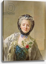 Постер Друаис Франсис Portrait of Madame Drouais c.1758