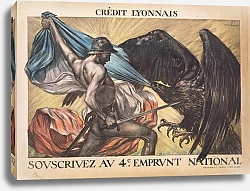 Постер Crédit Lyonnais. Souscrivez au 4e Emprunt National