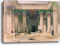 Постер Робертс Давид Grand Portico of the Temple of Philae, Nubia, from 'Egypt and Nubia'