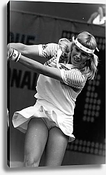 Постер Catherine Tanvier number one french tennis at Roland Garros tennis tournament, Paris, France, 1983