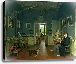 Постер Дроллинг Мартин Interior of a Dining Room, 1816