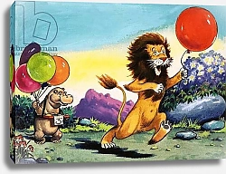 Постер Ливраджи Вирджинио (дет) Leo the Friendly Lion 19