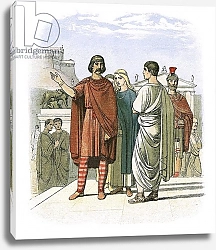 Постер Дойл Джеймс Caractacus at Rome in AD 52