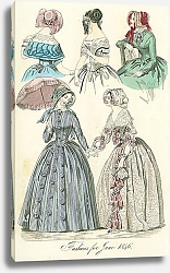 Постер Fashions for June 1846 №2