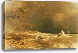 Постер Даниэль Уильям Madras, or Fort St. George, in the Bay of Bengal - A Squall Passing Off, 1833 2