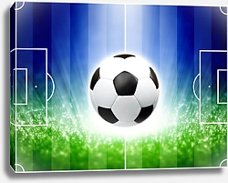 Постер Футбольный мяч 2