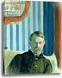 Постер Кустодиев Борис Self Portrait, 1910 4