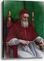 Постер Рафаэль (Raphael Santi) Портрет Папы Юлиуса II