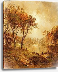 Постер Кропси Джаспер On the Ramapo River, 1888