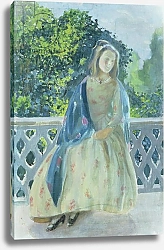 Постер Борисов-Мусатов Виктор Girl on Balcony, 1900
