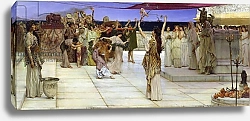 Постер Альма-Тадема Лоуренс (Lawrence Alma-Tadema) A Dedication to Bacchus, 1889