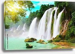 Постер Водопад Дэтянь, Вьетнам 3
