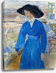 Постер Вильгельмсон Карл Girl in Blue