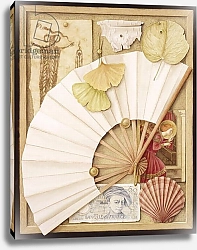 Постер Баррон Дженни Trompe L'Oeil with Fan, 2005