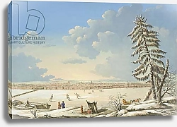 Постер Школа: Французская 19в. View of St Petersburg, published in Paris c.1850
