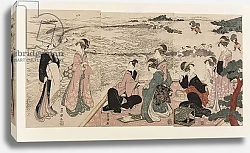 Постер Тоёкуни Утагава A Picnic on the Seashore