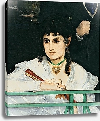 Постер Мане Эдуард (Edouard Manet) The Balcony, 1868-9