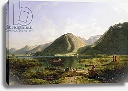 Постер Данби Франсис End of Lake Geneva, 1835