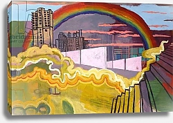 Постер Леннон Анастасия (совр) Urban rainbow, 2016,