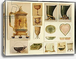 Постер Фаберже Карл Selection of designs, House of Carl Faberge 7