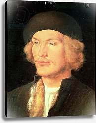 Постер Дюрер Альбрехт Young Man, 1507
