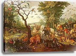 Постер Брейгель Ян Старший Noah's Ark, after 1613