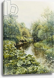 Постер Монстед Петер Summerday at the Stream; Sommerdag ved Aen, 1909