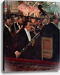 Постер Дега Эдгар (Edgar Degas) The Opera Orchestra, c.1870