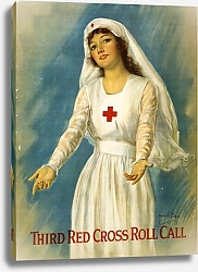 Постер Коффин Хаскел Third Red Cross roll call