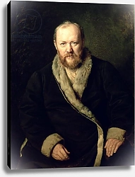 Постер Перов Василий Portrait of Aleksandr Ostrovsky 1871