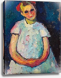 Постер Явленский Алексей Child with Folded Hands, c. 1909