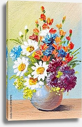 Постер Цветы в вазе 6