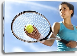 Постер Теннисистка