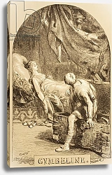 Постер Гиберрт Джон Сэр Illustration for Cymbeline, from 'The Illustrated Library Shakespeare', published London 1890