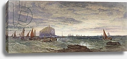 Постер Дункан Эдвард The Bass Rock at Dawn, 1855