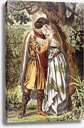 Постер Дадли Роберт 'My Queen! My mistress! O lady weep no more', 1890