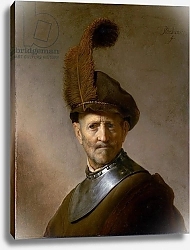 Постер Рембрандт (Rembrandt) An Old Man in Military Costume, c.1630