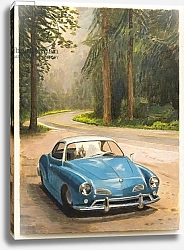 Постер Ханна Дункан (совр) Blue Car