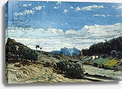 Постер Джуигоу Поль Landscape in Provence, 1860