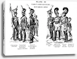 Постер Fin XIXè Siècle, Armée Bavaroise, Late 19Th Century, Bavarian Army 2
