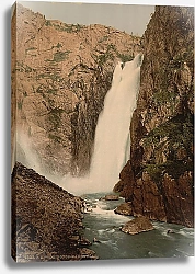 Постер Норвегия. Водопад Вёрингфоссен