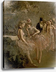 Постер Форейн Луи Scene in the Wings of a Theatre, c. 1870 - 1900